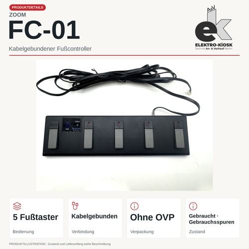 Zoom fc01 fernbedienung - zoom,